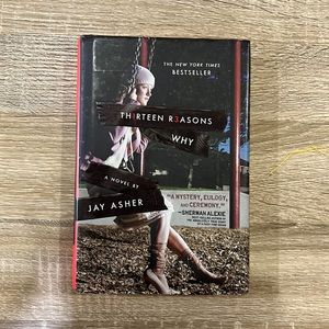 13 Reasons Why - Hardcover Book / Fiction Novel
